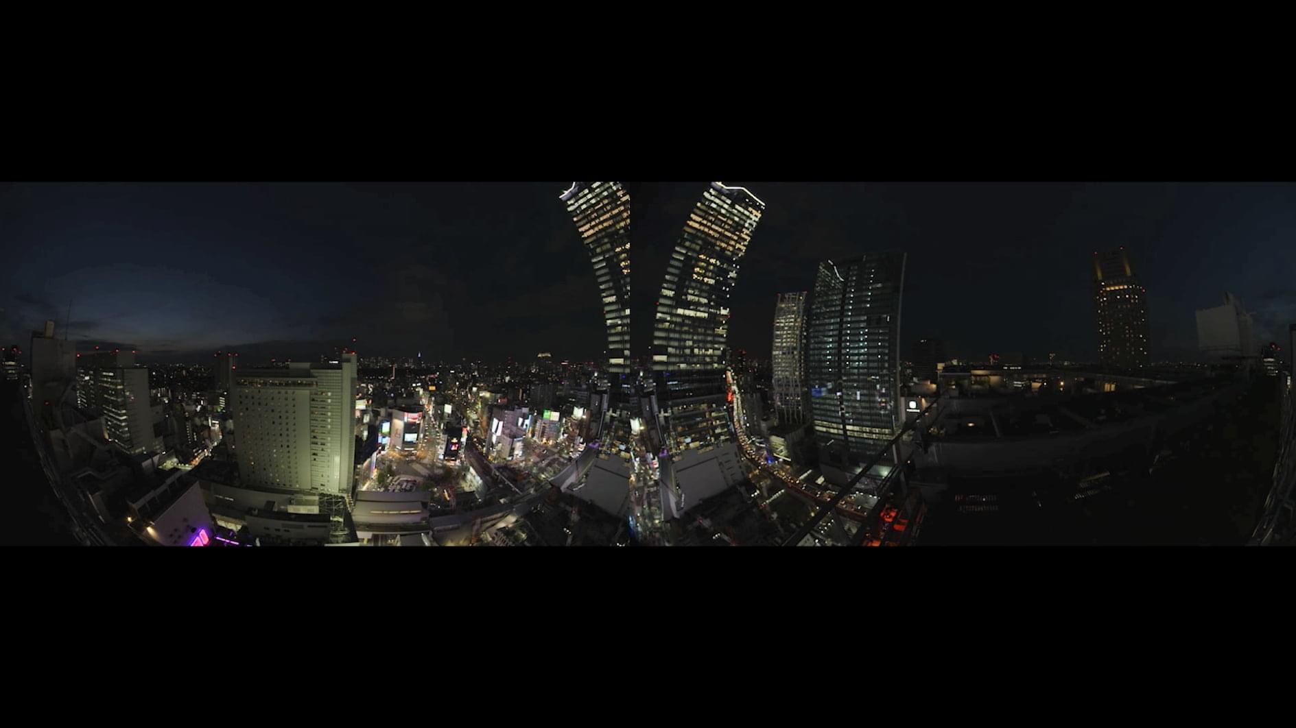 屋上/渋谷⑥（夜）