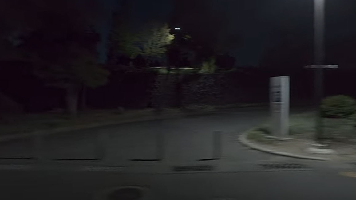 走行/山梨県立 曽根丘陵公園1（夜）