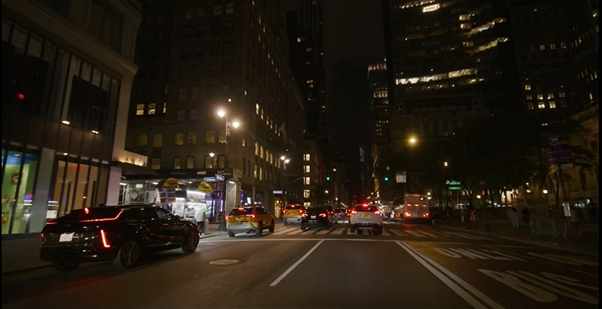 走行/New York-City 15（夜）