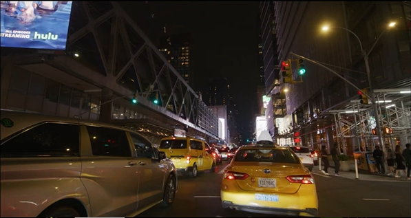 走行/New York-City 18（夜）