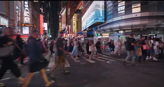 走行/New York-City 19（夜）