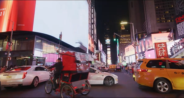 走行/New York-City 20（夜）