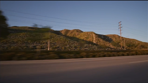 走行/California-Santa Clarita（夕方）