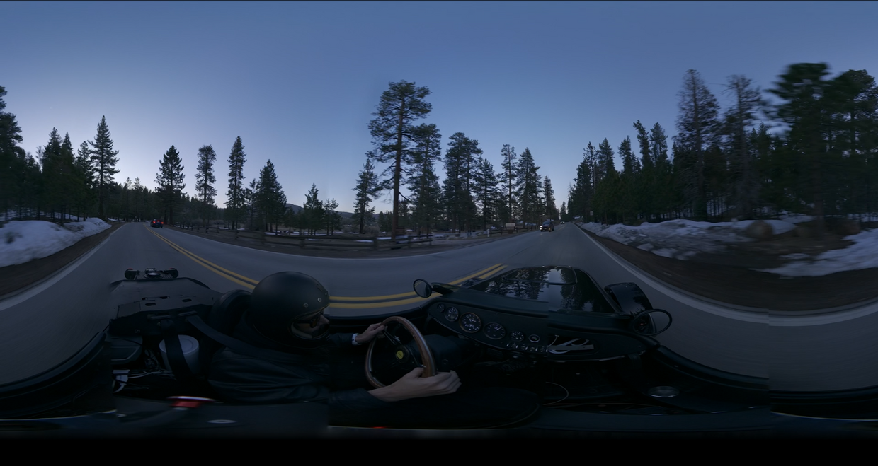 走行/California-Big Bear （夕方）