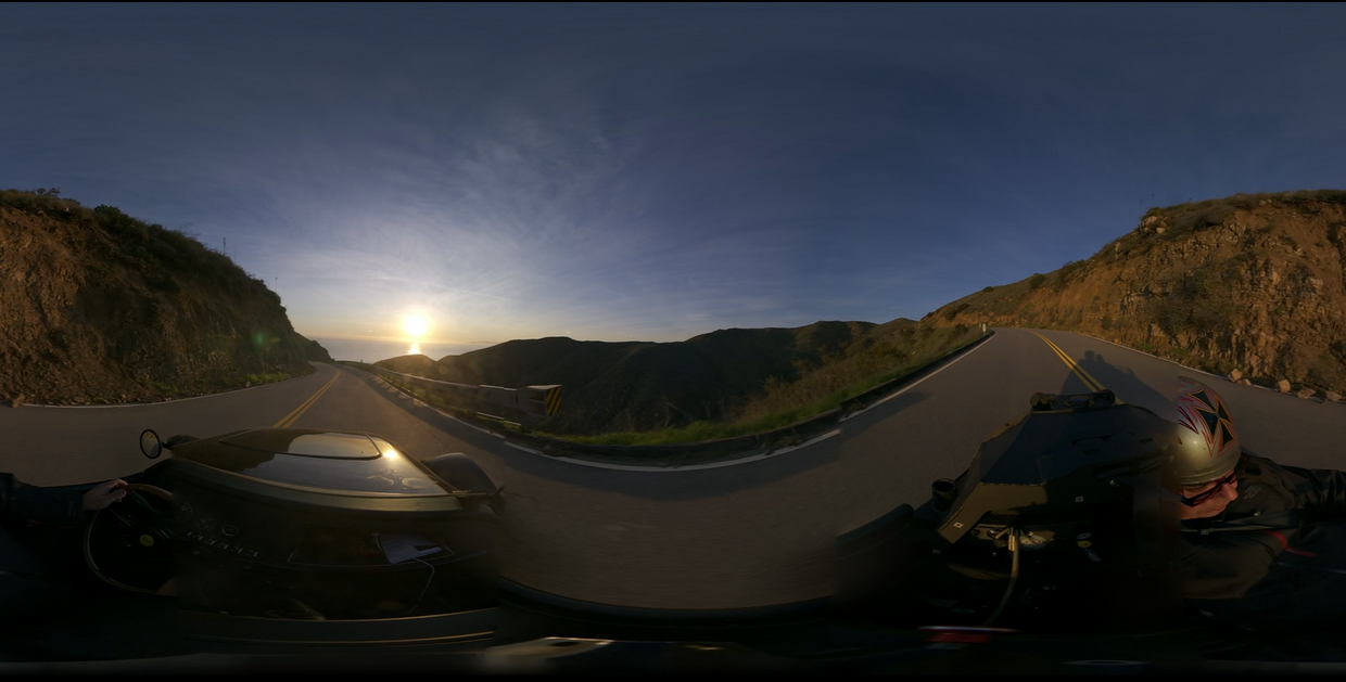 走行/California-Los Angeles－Deer Creek  1（夕方）