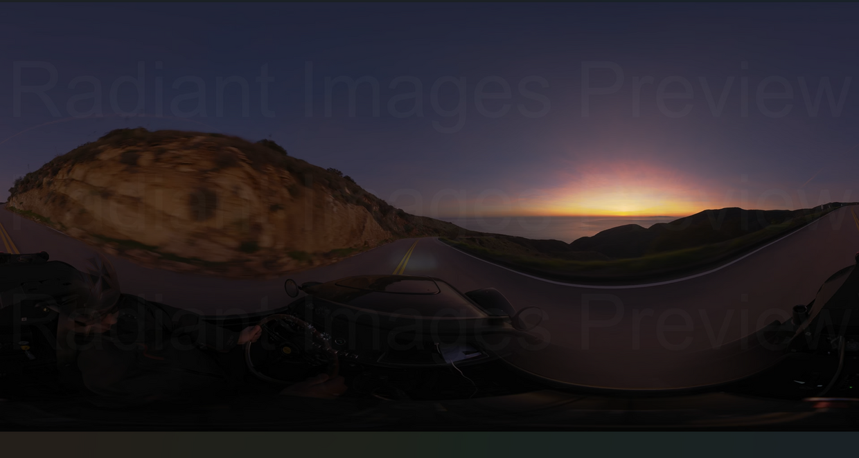 走行/California-Los Angeles－Deer Creek 2（夕方）