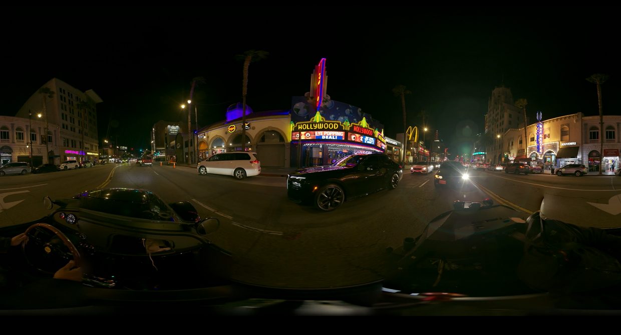 走行/California-Los Angeles－Hollywood 1（夜）