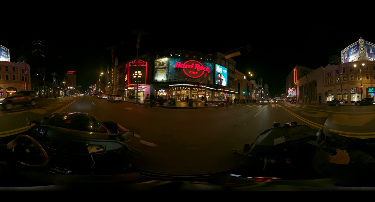 走行/California-Los Angeles－Hollywood 2（夜）