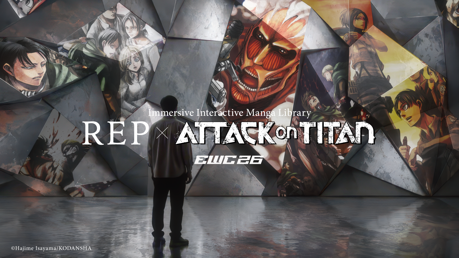 REP、「Esports World Cup 2026」FAN FESTにて『進撃の巨人』とコラボレーション